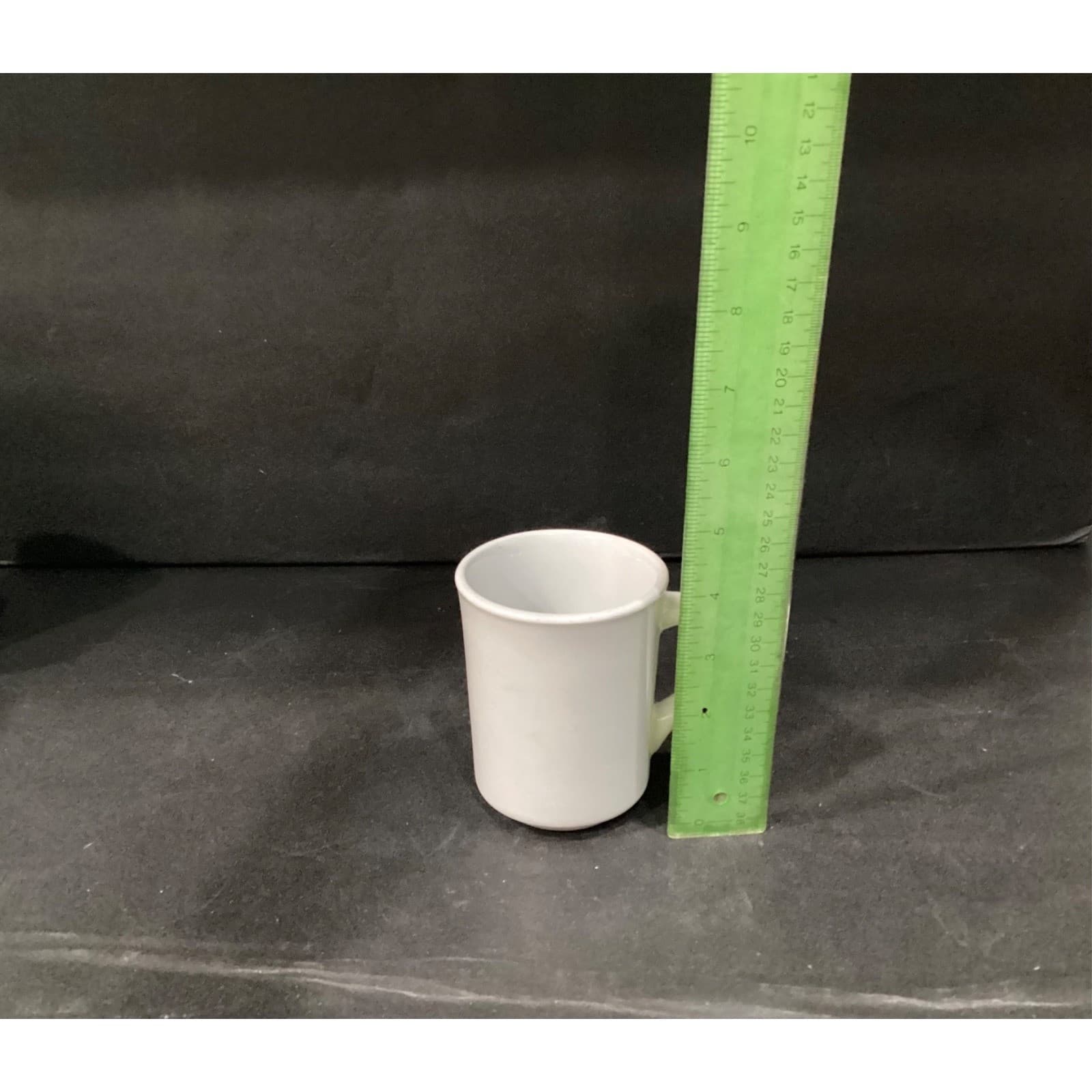 Set Of 3 Crestware Restaurant Ware Diner Heavy Coffee Mugs Cups Chunky - Thumbnail 5