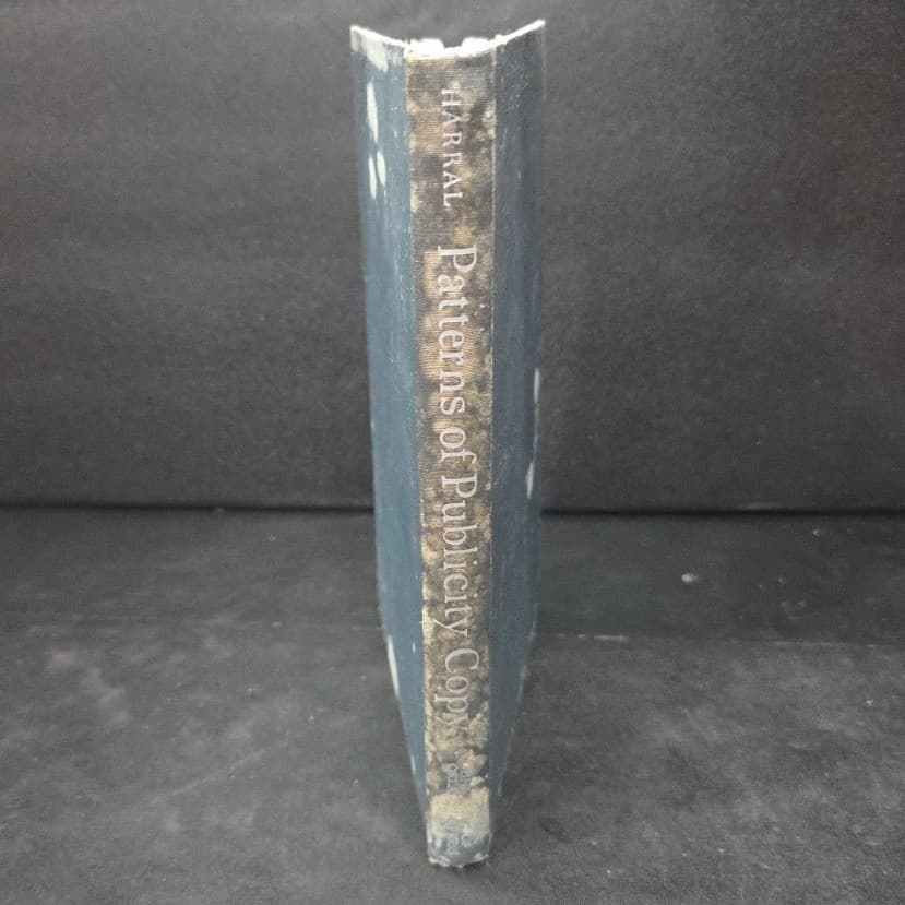 Patterns of Publicity Copy Stewart Harral 1950 First Edition Hardcover Book - Thumbnail 9