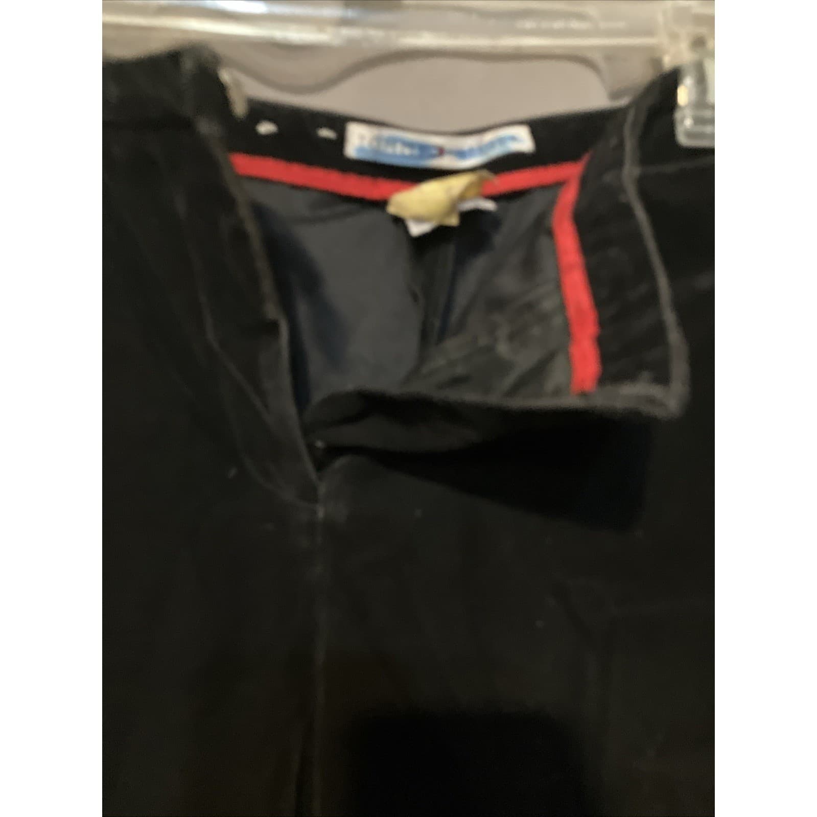 Tommy Hilfiger Black Velvet Flare Dress Pants, Woman's Size 10, Holiday Office - Thumbnail 7