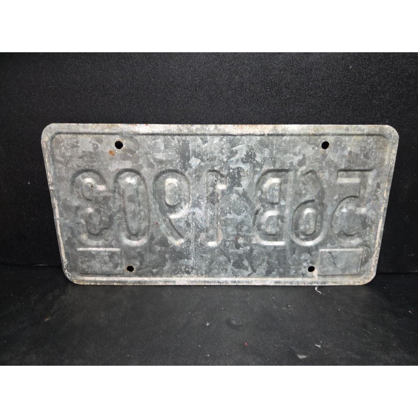 Alabama License Plate 56B 1903, Heart of Dixie, Vintage 1986 Metal - Thumbnail 2