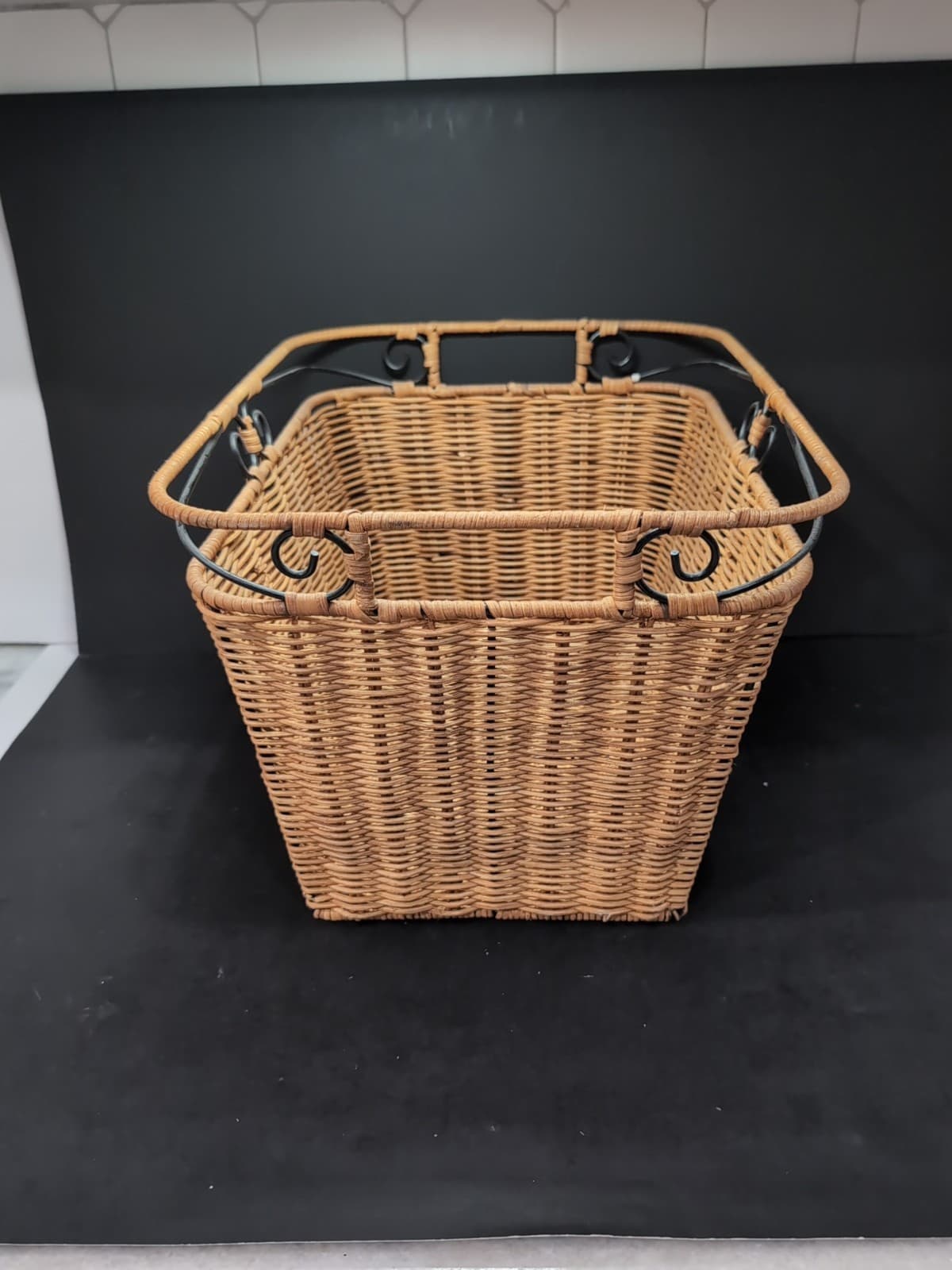 Princess House Casual Home Large Storage Basket, BASTLG, Home Decor Organization - Thumbnail 2
