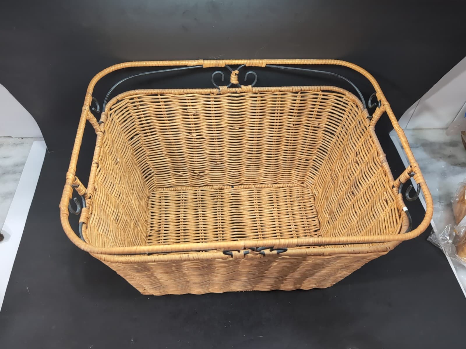 Princess House Casual Home Large Storage Basket, BASTLG, Home Decor Organization - Thumbnail 6