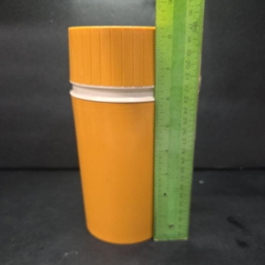 Thermos Mustard Yellow Pint Bottle #7202, Travel Soup Container, Insulated Flask - Thumbnail 9