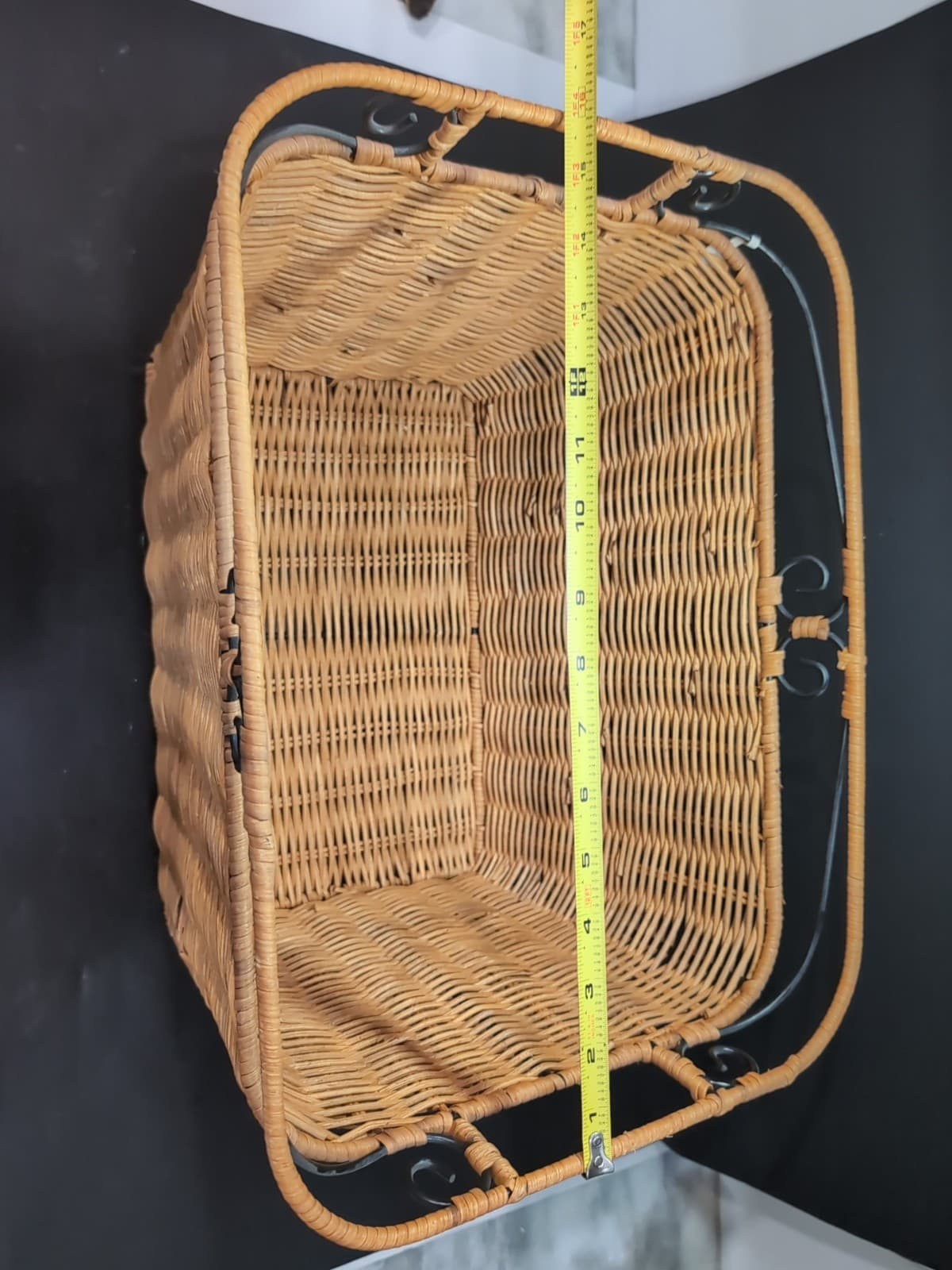 Princess House Casual Home Large Storage Basket, BASTLG, Home Decor Organization - Thumbnail 8