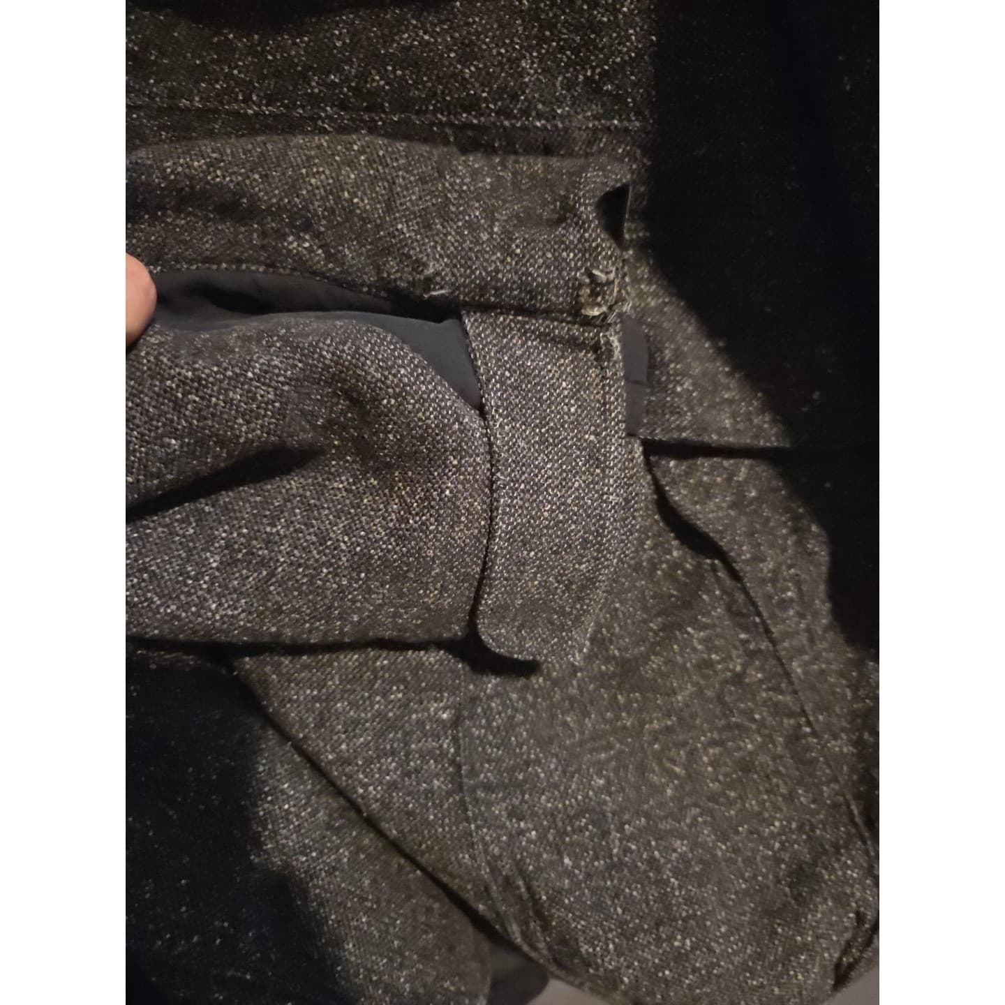 Obermeyer Alt 3 Hooded Ski Charcoal Gray Jacket, DuPont ComforMax Insulated L - Thumbnail 7