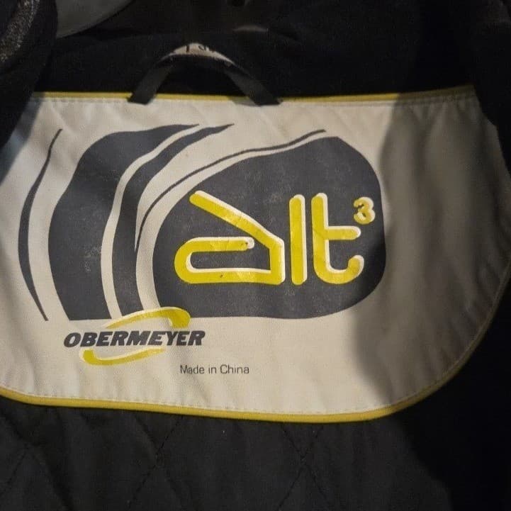 Obermeyer Alt 3 Hooded Ski Charcoal Gray Jacket, DuPont ComforMax Insulated L - Thumbnail 5
