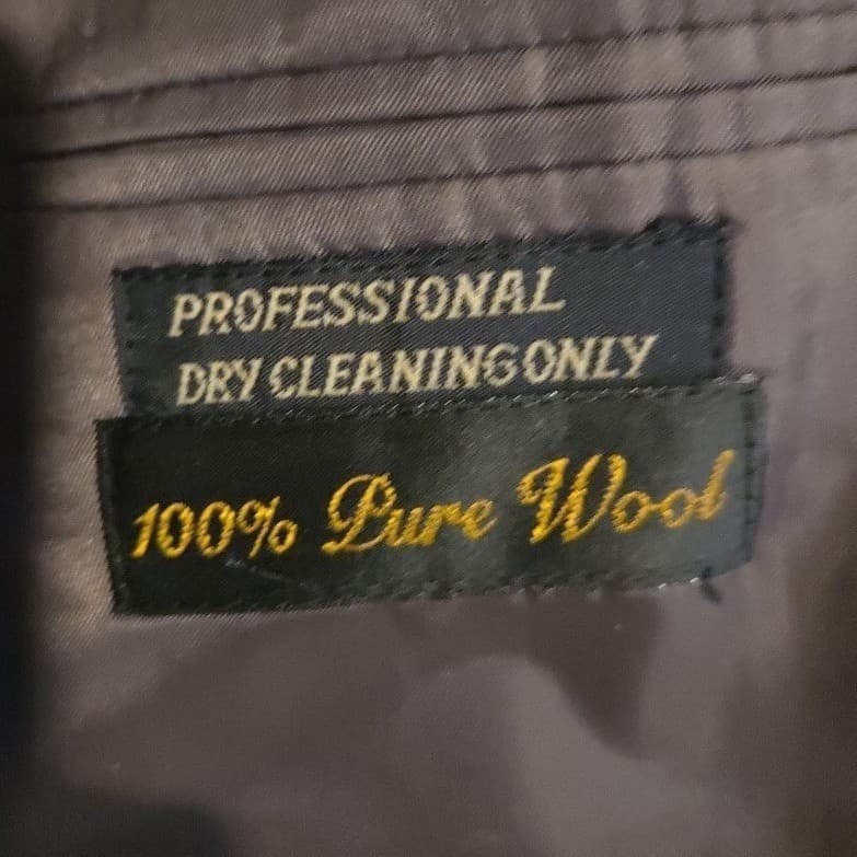 Hardy Amies Grey Glen Check Pure Wool Sport Coat, Men's 42R Two Button Blazer - Thumbnail 10