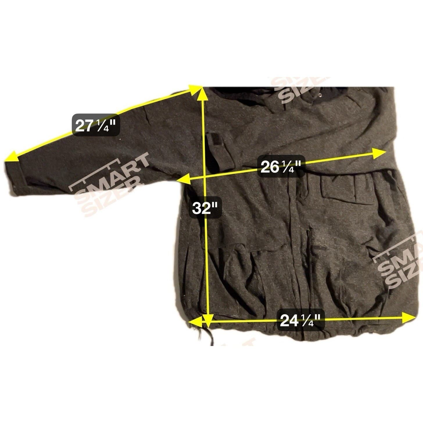 Obermeyer Alt 3 Hooded Ski Charcoal Gray Jacket, DuPont ComforMax Insulated L - Thumbnail 2