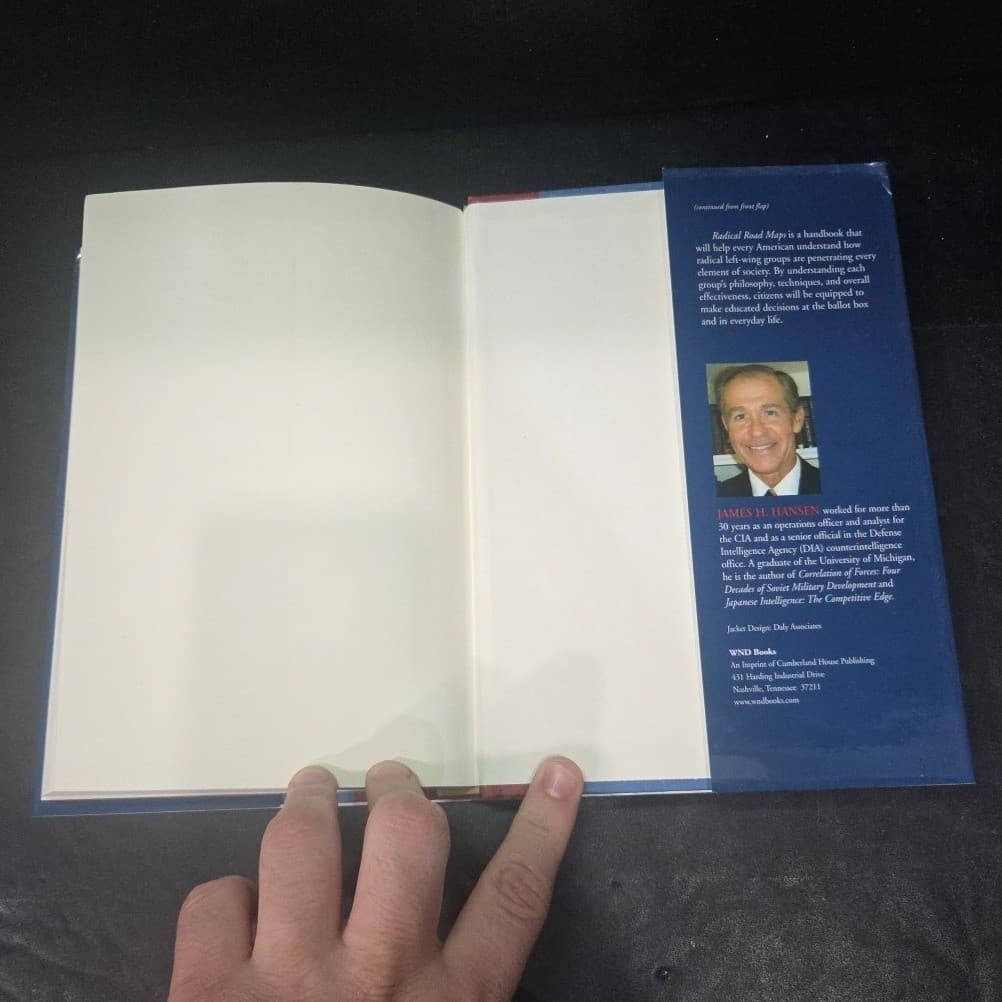 Radical Road Maps James H Hansen Far-Left Groups America Hardcover WND Books - Thumbnail 7