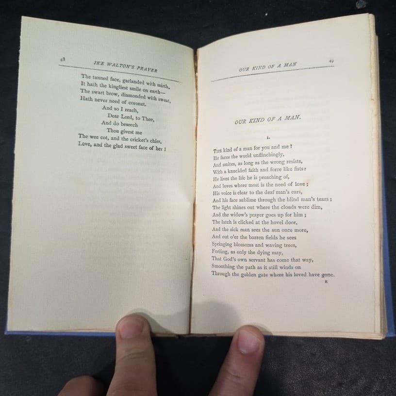 Old-Fashioned Roses James Whitcomb Riley 1904 Poetry Longmans Green Co Antique - Thumbnail 7