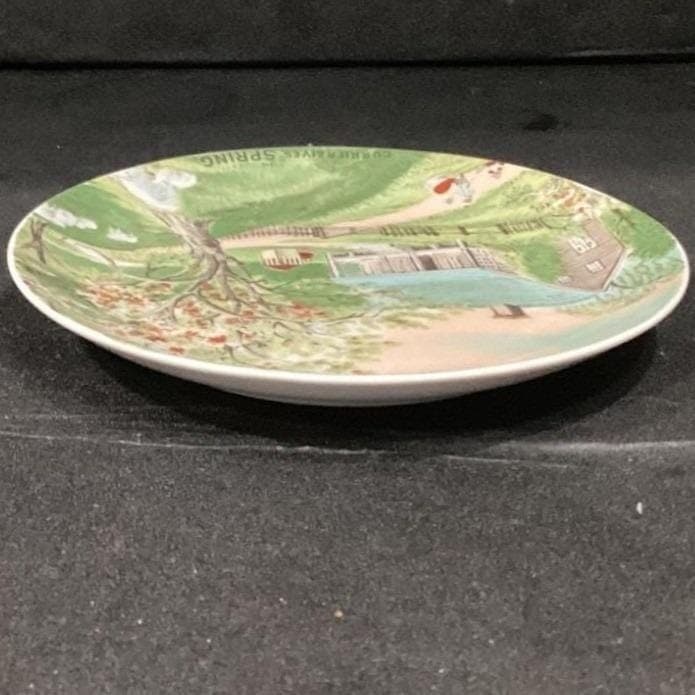 Currier & Ives "Spring" Plate, The Four Seasons Collection, Vtg Decorative Plate - Thumbnail 9