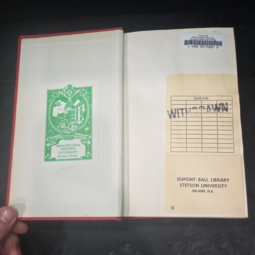 Pour une Histoire a part entiere Lucien Febvre 1962 French History Hardcover - Thumbnail 3