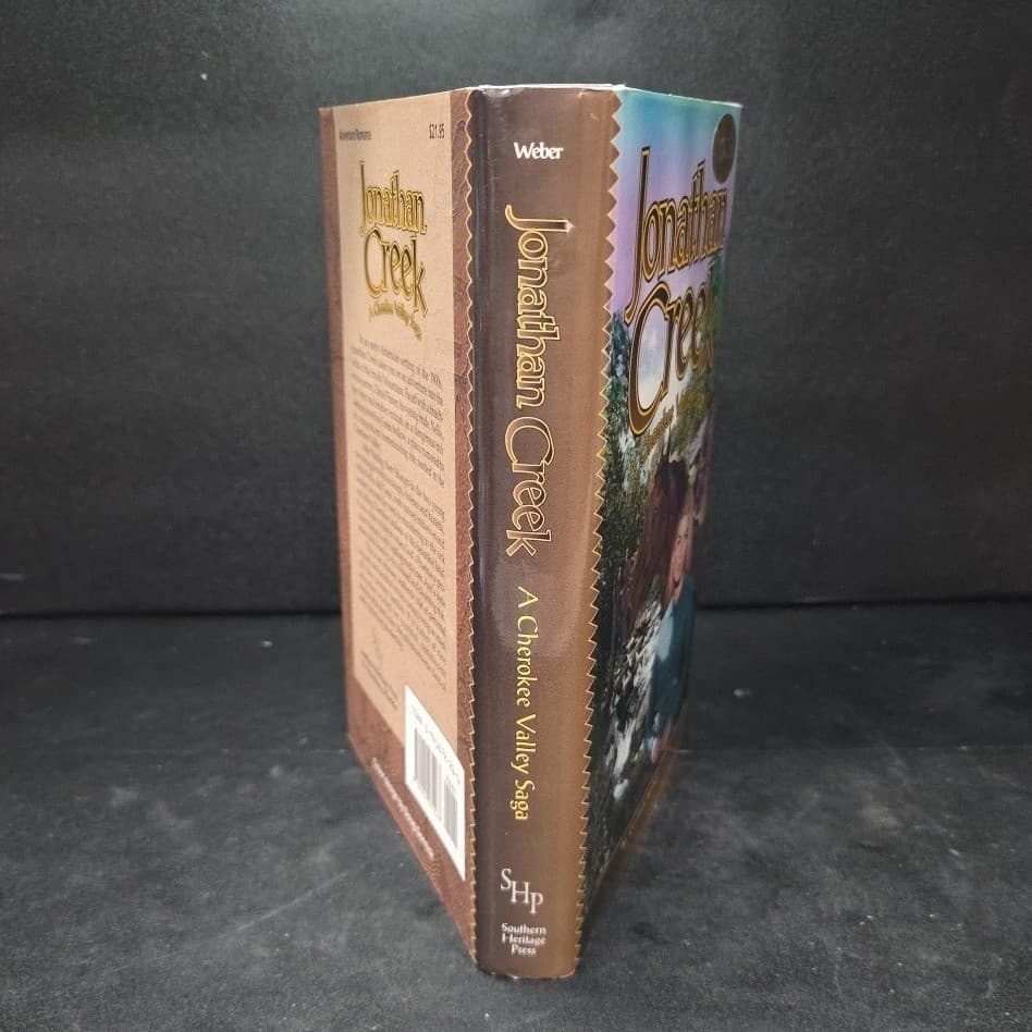 Jonathan Creek A Cherokee Valley Saga Carlton Weber Signed First Edition 1997 - Thumbnail 10