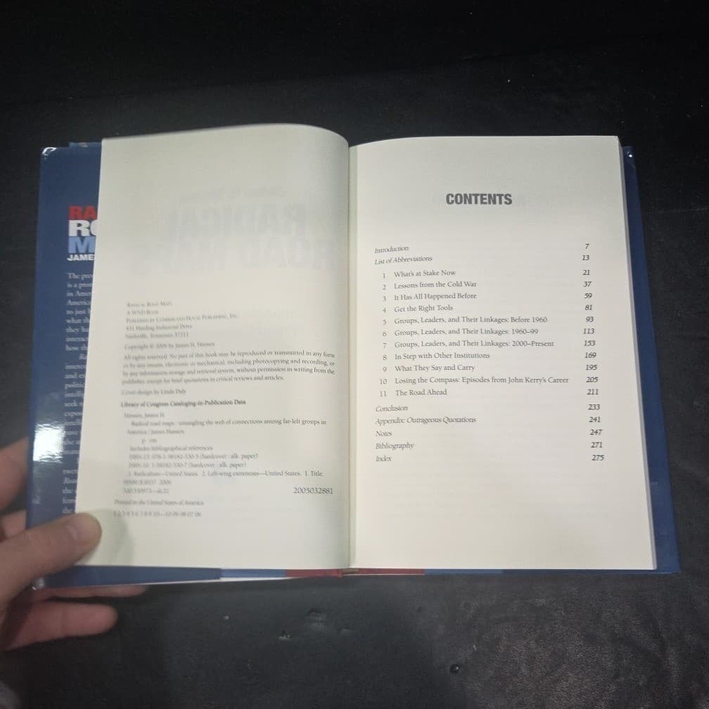 Radical Road Maps James H Hansen Far-Left Groups America Hardcover WND Books - Thumbnail 5