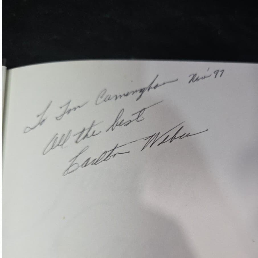 Jonathan Creek A Cherokee Valley Saga Carlton Weber Signed First Edition 1997 - Thumbnail 4