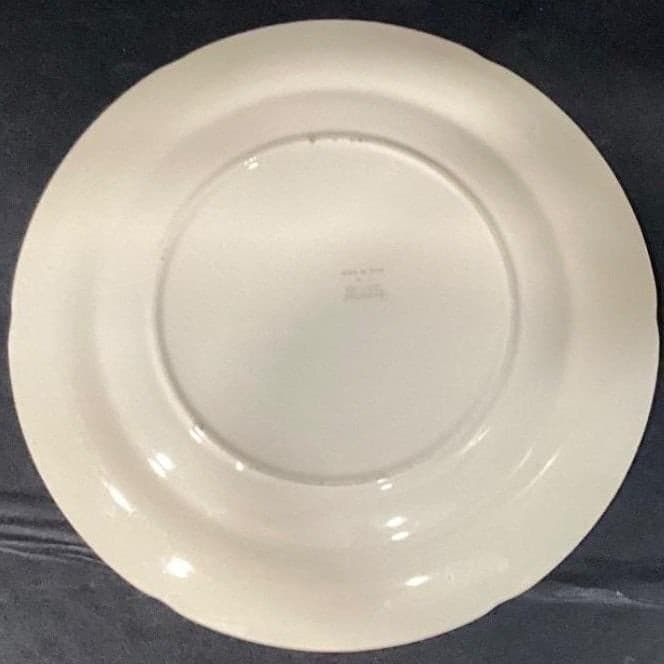 Crooksville China Mismatched Dinner Plates, Set of 3 Roses & Purple/White Floral - Thumbnail 11
