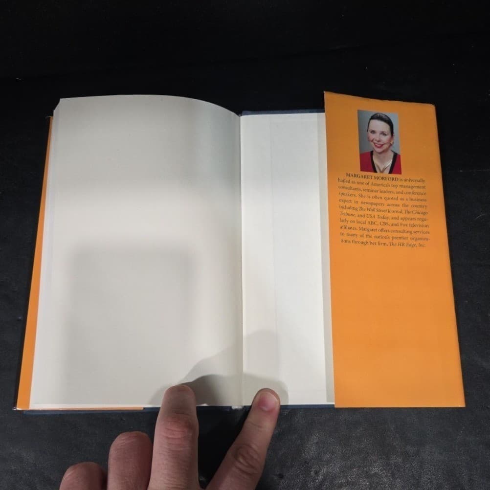 Management Courage Margaret Morford Signed Hardcover Lion Leadership Book 2006 - Thumbnail 7
