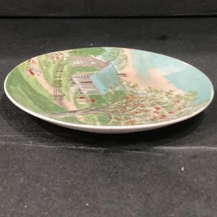 Currier & Ives "Spring" Plate, The Four Seasons Collection, Vtg Decorative Plate - Thumbnail 10