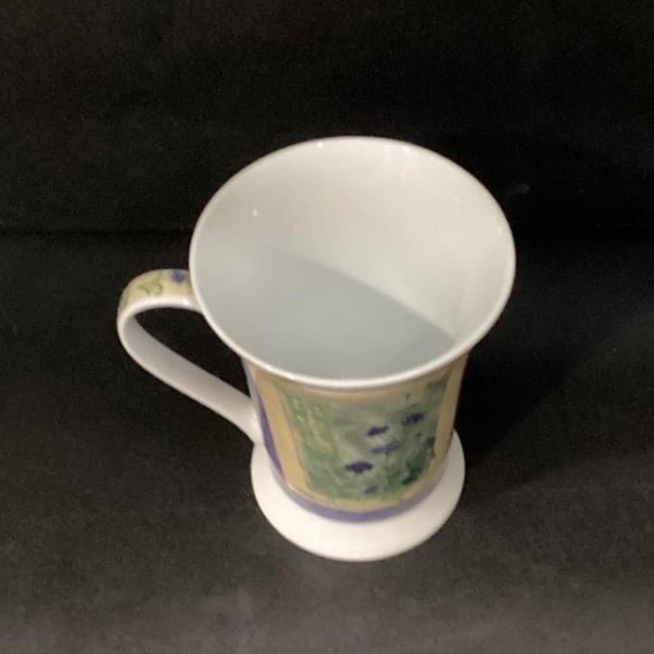 Pimpernal English Cornflower Coffee Cup, Vintage Fine Porcelain Mug, Drinkware - Thumbnail 3