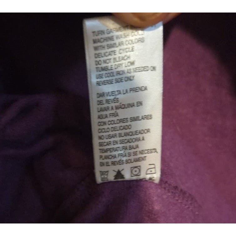 Tootsie Pops Mr Owl Purple Graphic Long Sleeve Nightgown, Unisex XXL Sleepwear - Thumbnail 8