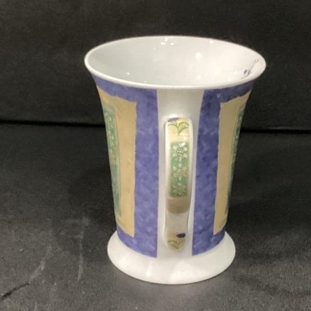 Pimpernal English Cornflower Coffee Cup, Vintage Fine Porcelain Mug, Drinkware - Thumbnail 10