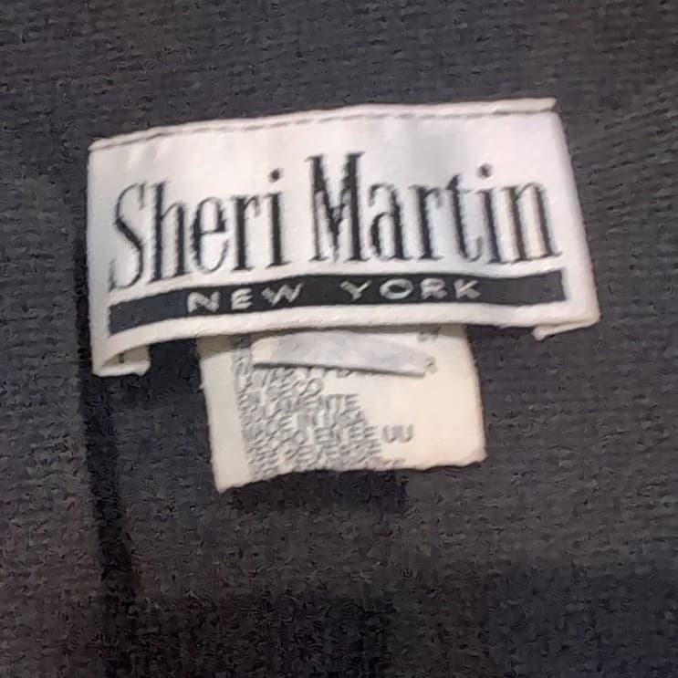 Sheri Martin New York Black White Checkerboard Zip Front Jacket, Women's Size 16 - Thumbnail 5