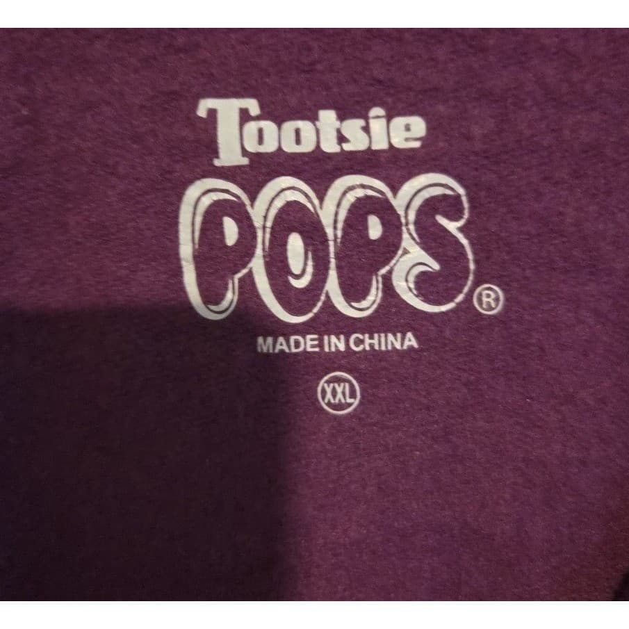 Tootsie Pops Mr Owl Purple Graphic Long Sleeve Nightgown, Unisex XXL Sleepwear - Thumbnail 5