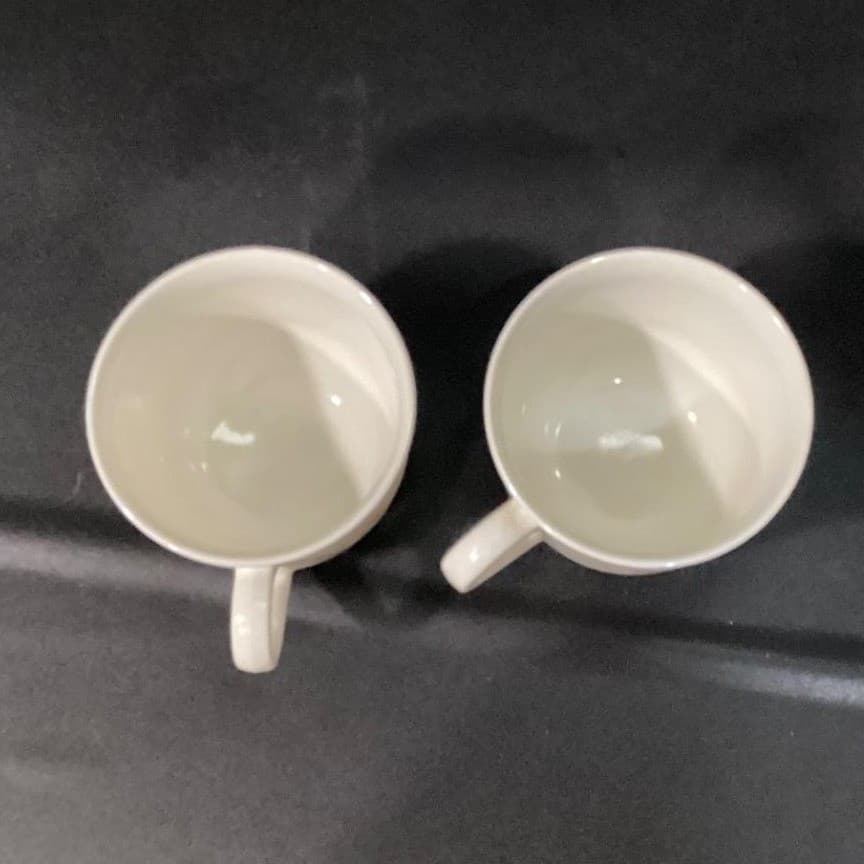 Arcopal France Linette Coffee Cups, Set of 2, Vtg Pink Flowers Design Drinkware - Thumbnail 3