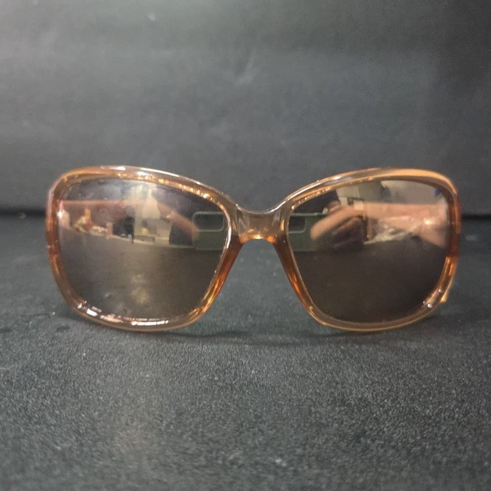 Fila Sport Women's Sunglasses Amber Brown Cream Two-Tone Rectangular Shades - Thumbnail 2