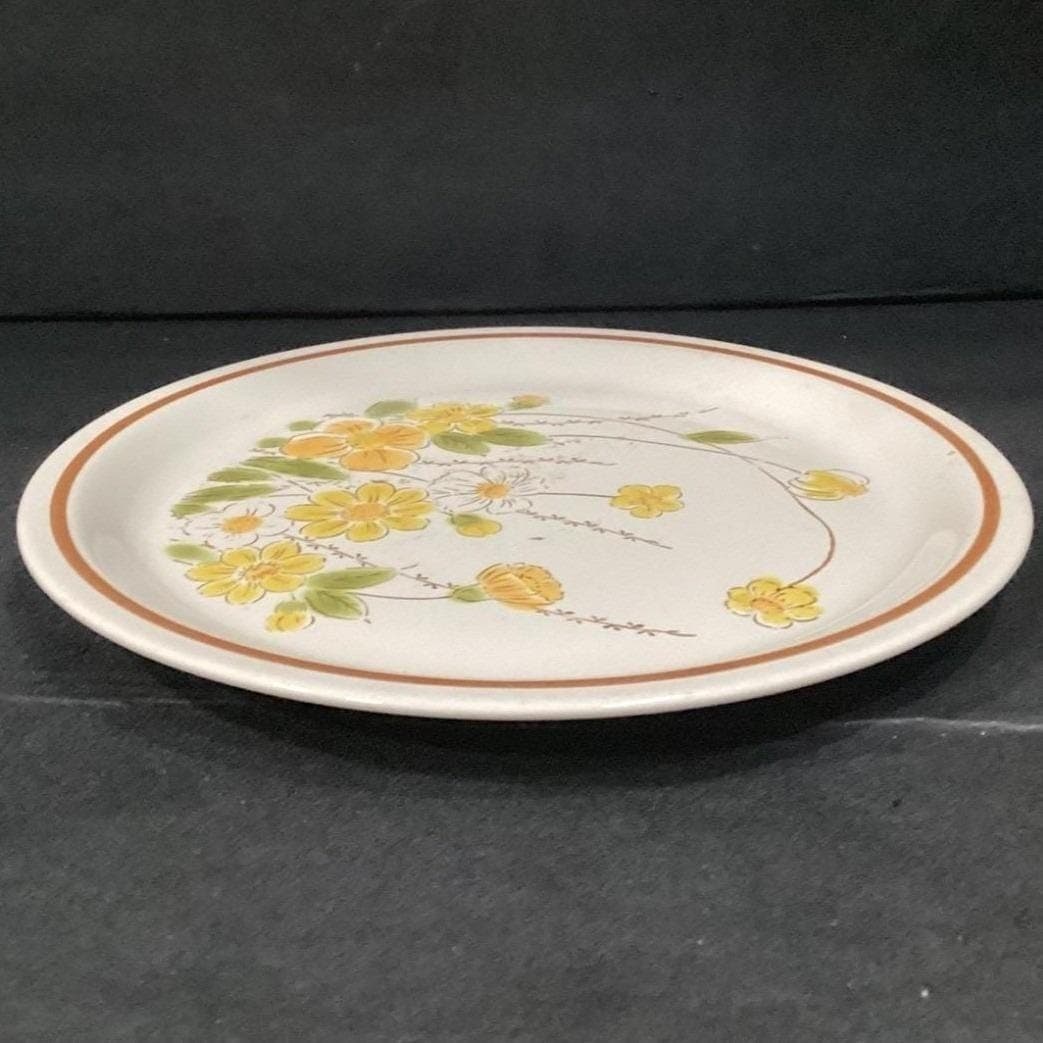 Ecko Eterna Camelot "Spring Meadow: Dinner Plate, Vintage Floral Stoneware - Thumbnail 10