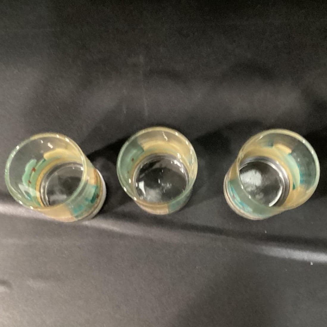 Libbey Crisa Farm Landscape Juice Glasses, Set of 3, Vintage Farmhouse Tumblers - Thumbnail 4
