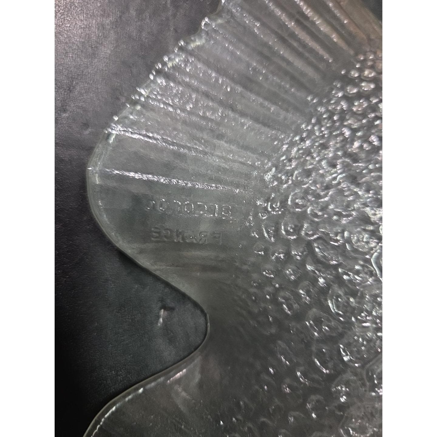 Arcoroc Fish Shaped Glass Platter, 15" Wide France Serving Dish, Entertaining - Thumbnail 3