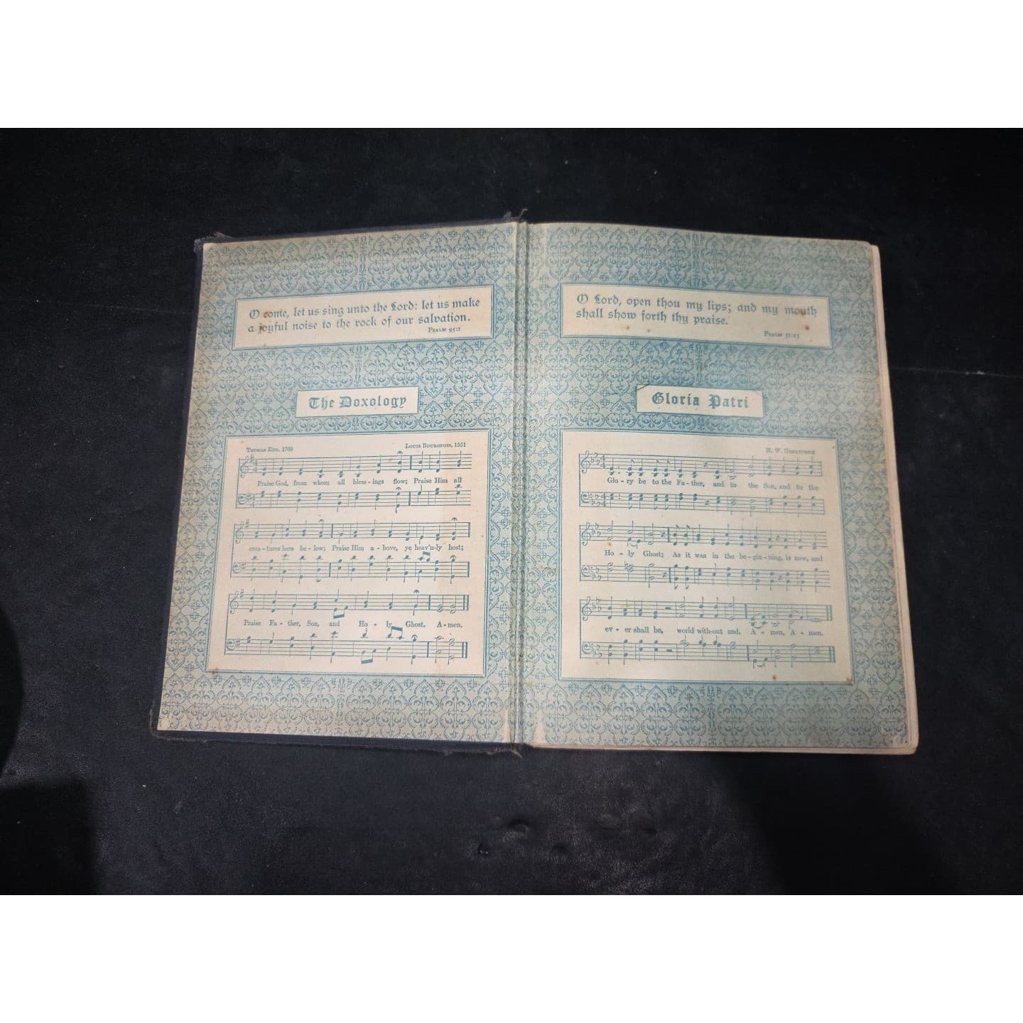 The Presbyterian Hymnal, 1939 Vintage Church Song Book, Religious Music - Thumbnail 2