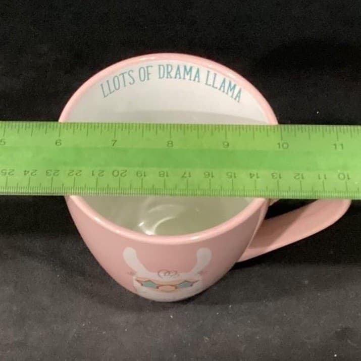 Llots Of Drama Llama Pink Coffee Cup, Ceramic Novelty Mug, Replacement Drinkware - Thumbnail 7
