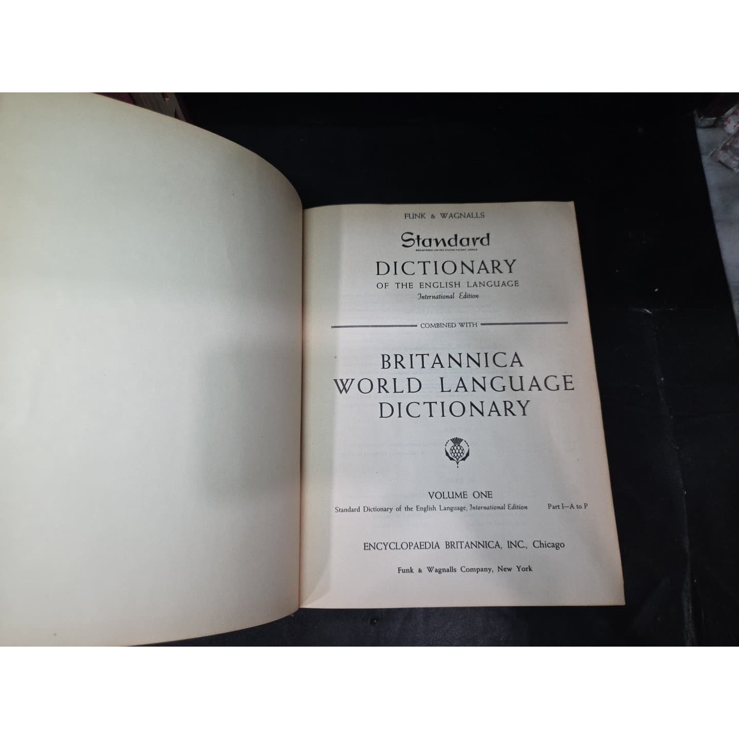 Britannica World Language Dictionary Funk & Wagnalls Standard Edition Volume Two - Thumbnail 9