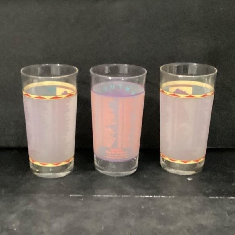 Kentucky Derby Mint Julep Tumblers, Set of 3, Vintage Churchill Downs Glasses - Thumbnail 8