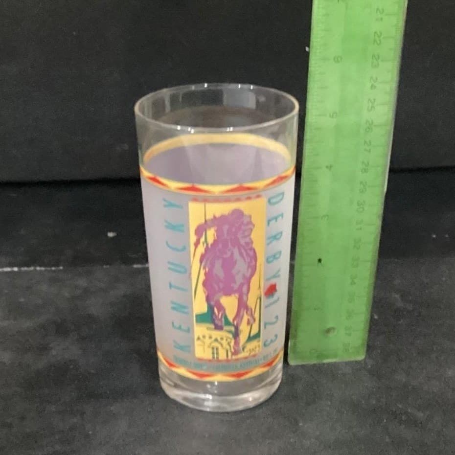 Kentucky Derby Mint Julep Tumblers, Set of 3, Vintage Churchill Downs Glasses - Thumbnail 10