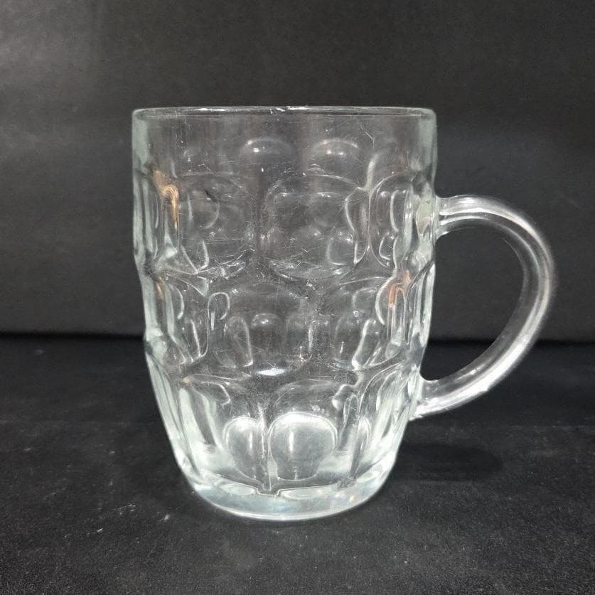 Arcoroc Britannia Beer Mug, Replacement Pint Glass, Luminarc Thumbprint Design - Thumbnail 7