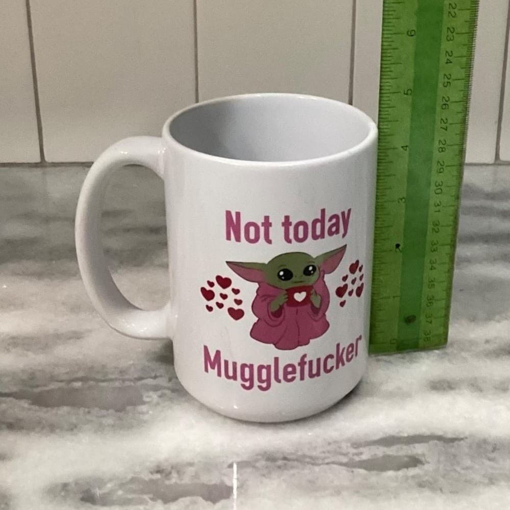 Star Wars Baby Yoda "Coffee I Like" & "Not Today" Coffee Cups, Set of 2 - Thumbnail 11