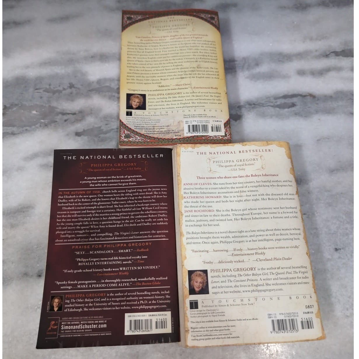Philippa Gregory Tudor Novels. Virgin Lover Constant Princess Boleyn Inheritance - Thumbnail 4