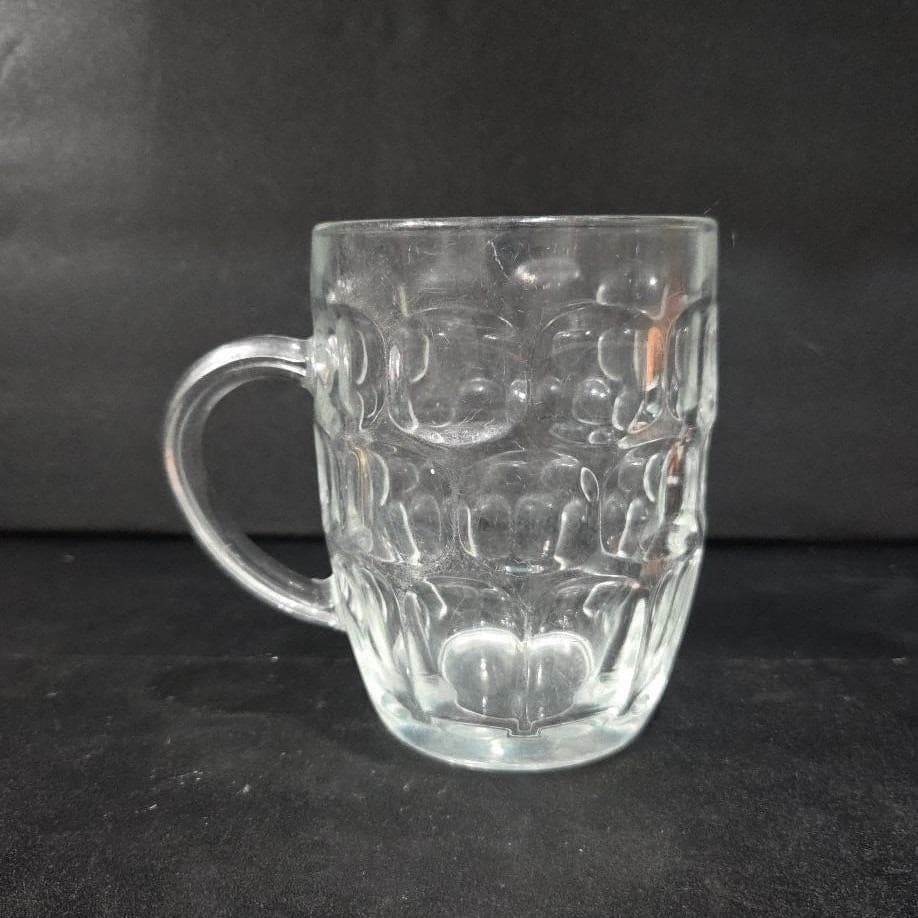 Arcoroc Britannia Beer Mug, Replacement Pint Glass, Luminarc Thumbprint Design - Thumbnail 9