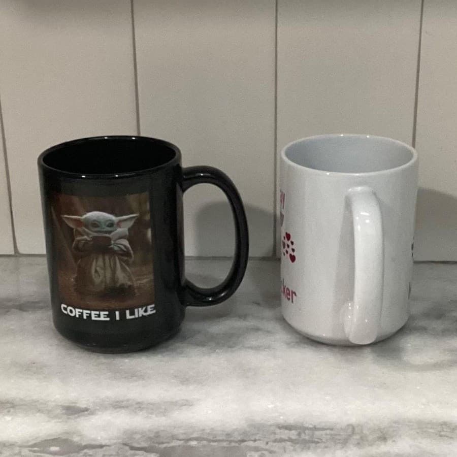 Star Wars Baby Yoda "Coffee I Like" & "Not Today" Coffee Cups, Set of 2 - Thumbnail 2