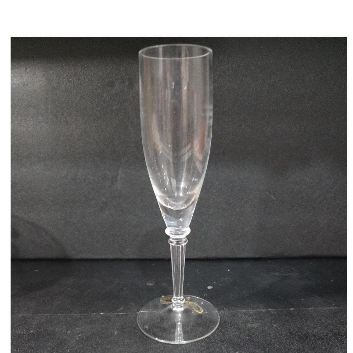 Simpsons Hungarian Champagne Flute, Hand Cut 24% Lead Crystal Toasting Glass - Thumbnail 10