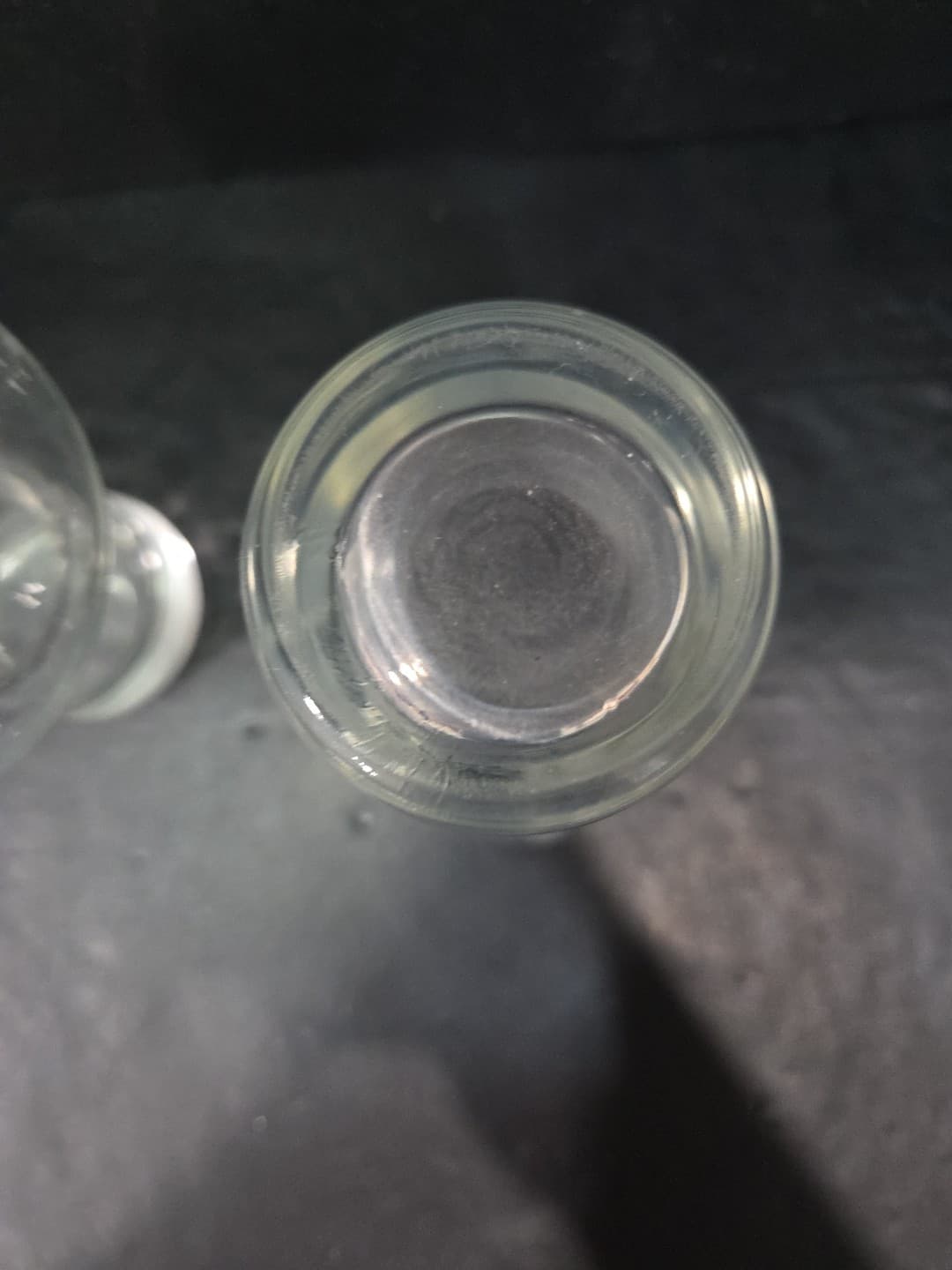 Etched Vintage Pilsner Glasses, Frosted H Monogram Tumblers, Set Of 2 Glasses - Thumbnail 7