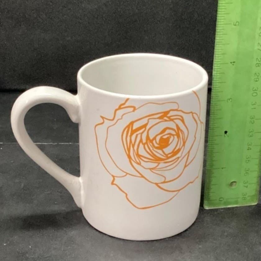 Corelle Coordinates Soliel Roses Coffee Cups, Set Of 4, Vintage Floral Mugs - Thumbnail 9