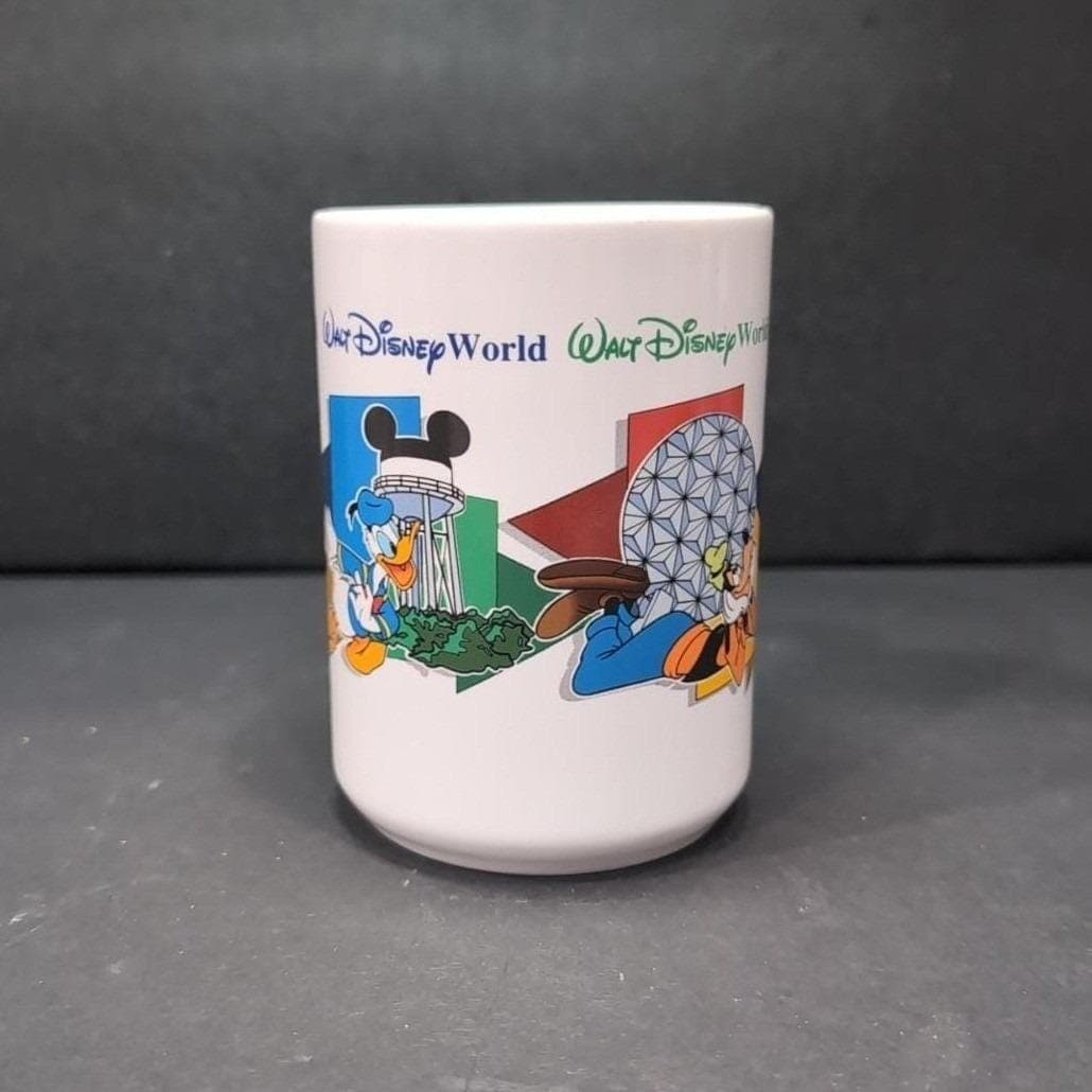 Walt Disney Four Parks One World Coffee Cup, Mickey & Friends Mug, Goofy Donald - Thumbnail 8