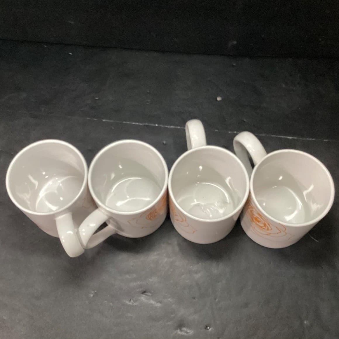 Corelle Coordinates Soliel Roses Coffee Cups, Set Of 4, Vintage Floral Mugs - Thumbnail 6