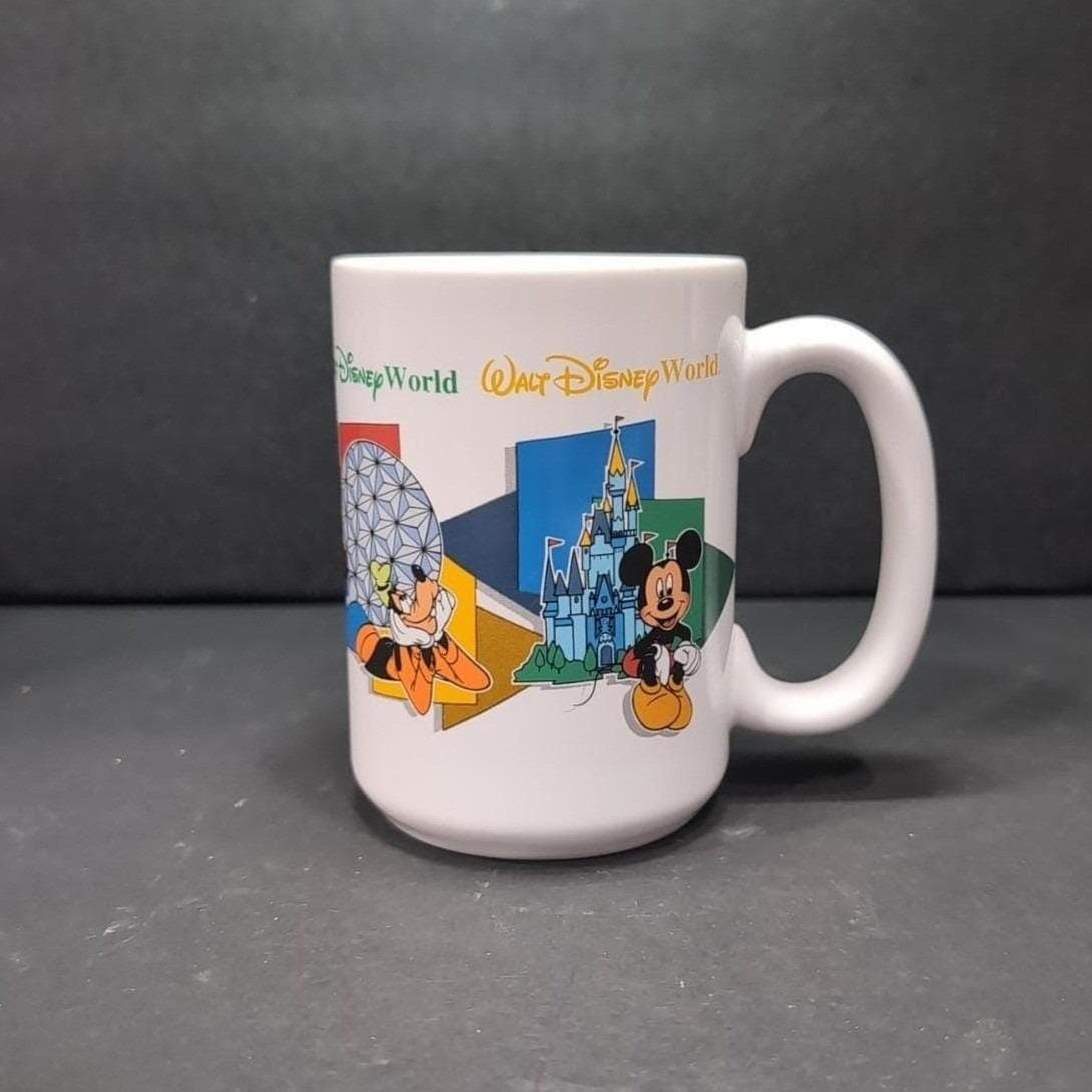 Walt Disney Four Parks One World Coffee Cup, Mickey & Friends Mug, Goofy Donald - Thumbnail 9
