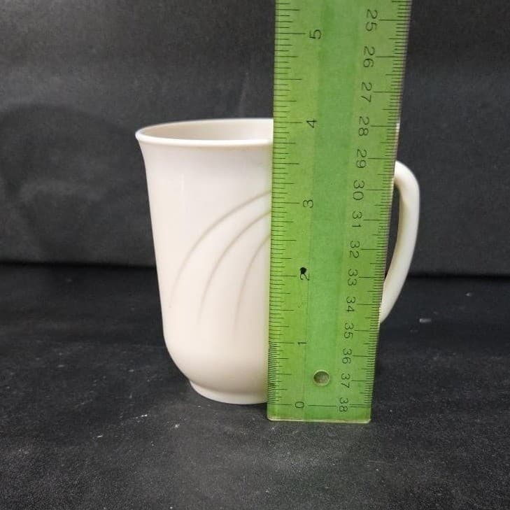 Arcoroc Cypress Coffee Mug, Vintage Off White Embossed Replacement Drinkware - Thumbnail 9