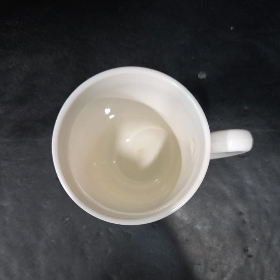 Arcoroc Cypress Coffee Mug, Vintage Off White Embossed Replacement Drinkware - Thumbnail 7